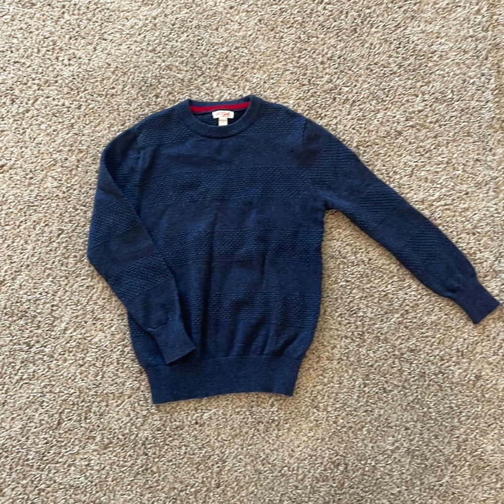 Navy blue boys Cat and Jack sweater size medium 8/10
